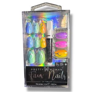 Pretty Woman Faux Nails Set